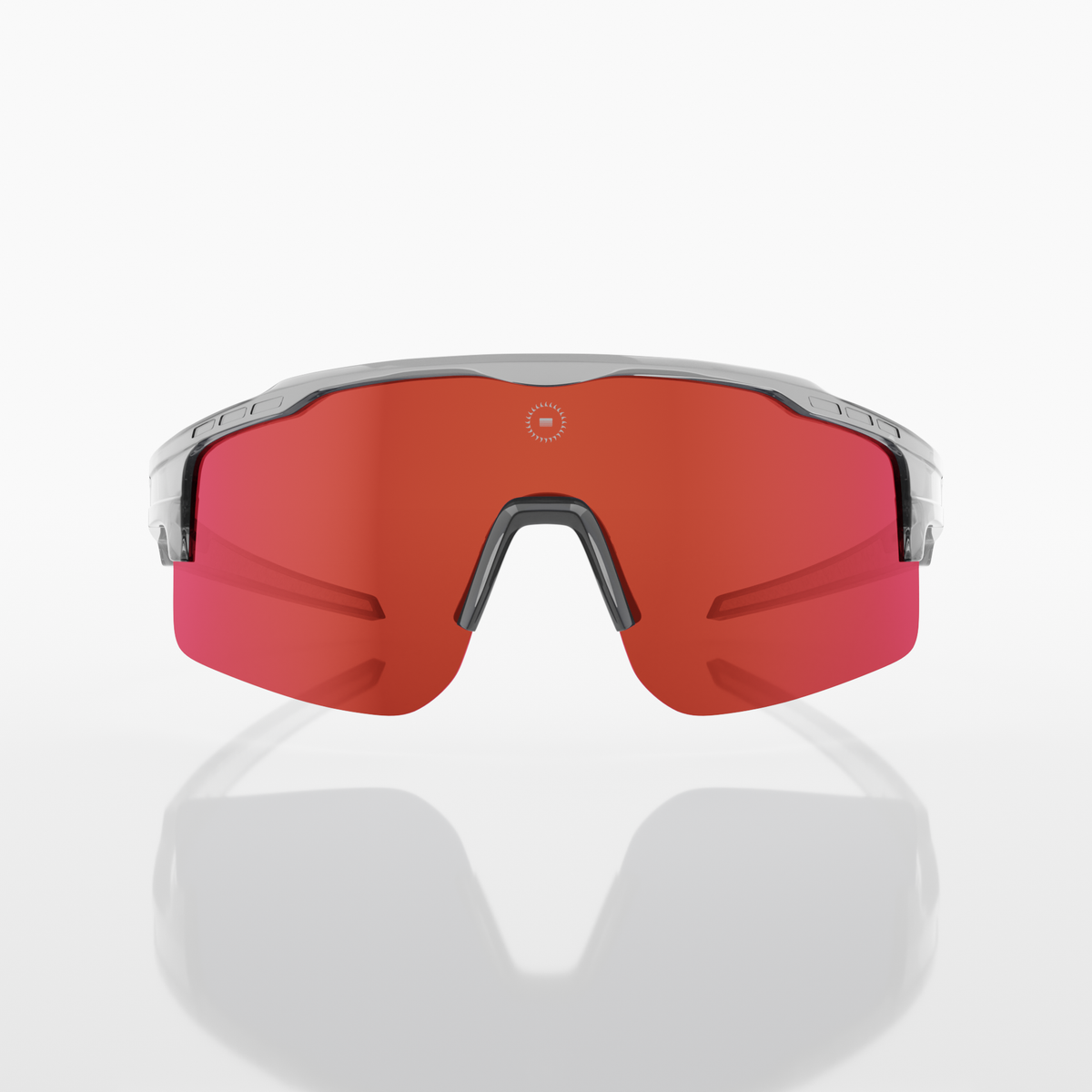 Solaro Shades Cosmos baseball sunglasses in Blaze – sports eyewear for athletes.