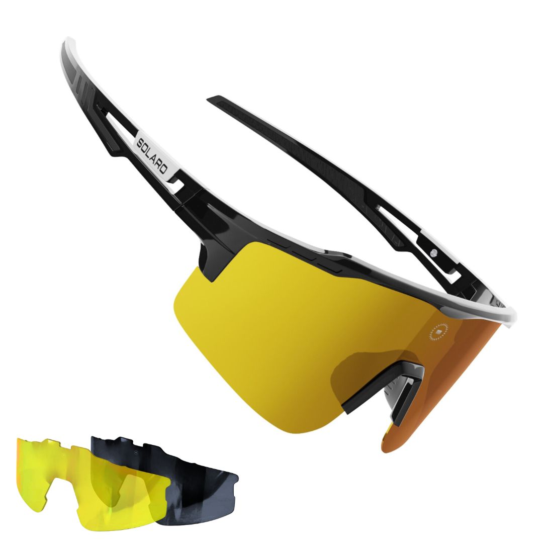 Black Gold Premium Baseball and Softball Sunglasses - Main Image