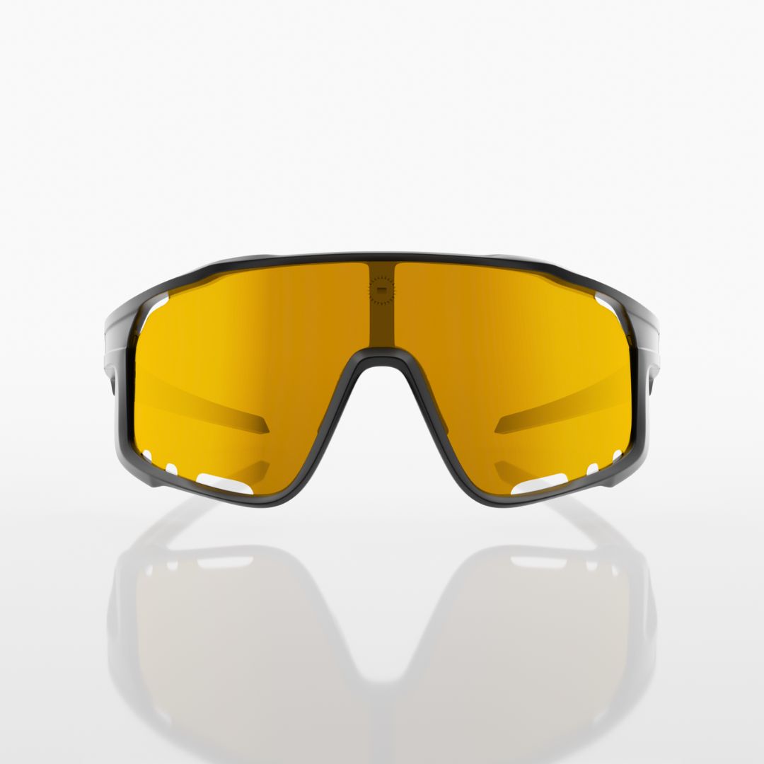 Solaro Shades Eclipse baseball sunglasses in Karot – sports eyewear for athletes.