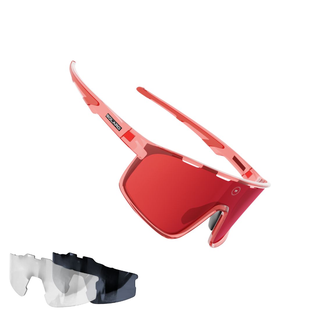 Solaro Shades Breakaway baseball sunglasses in Autumn Breeze – sports eyewear for athletes