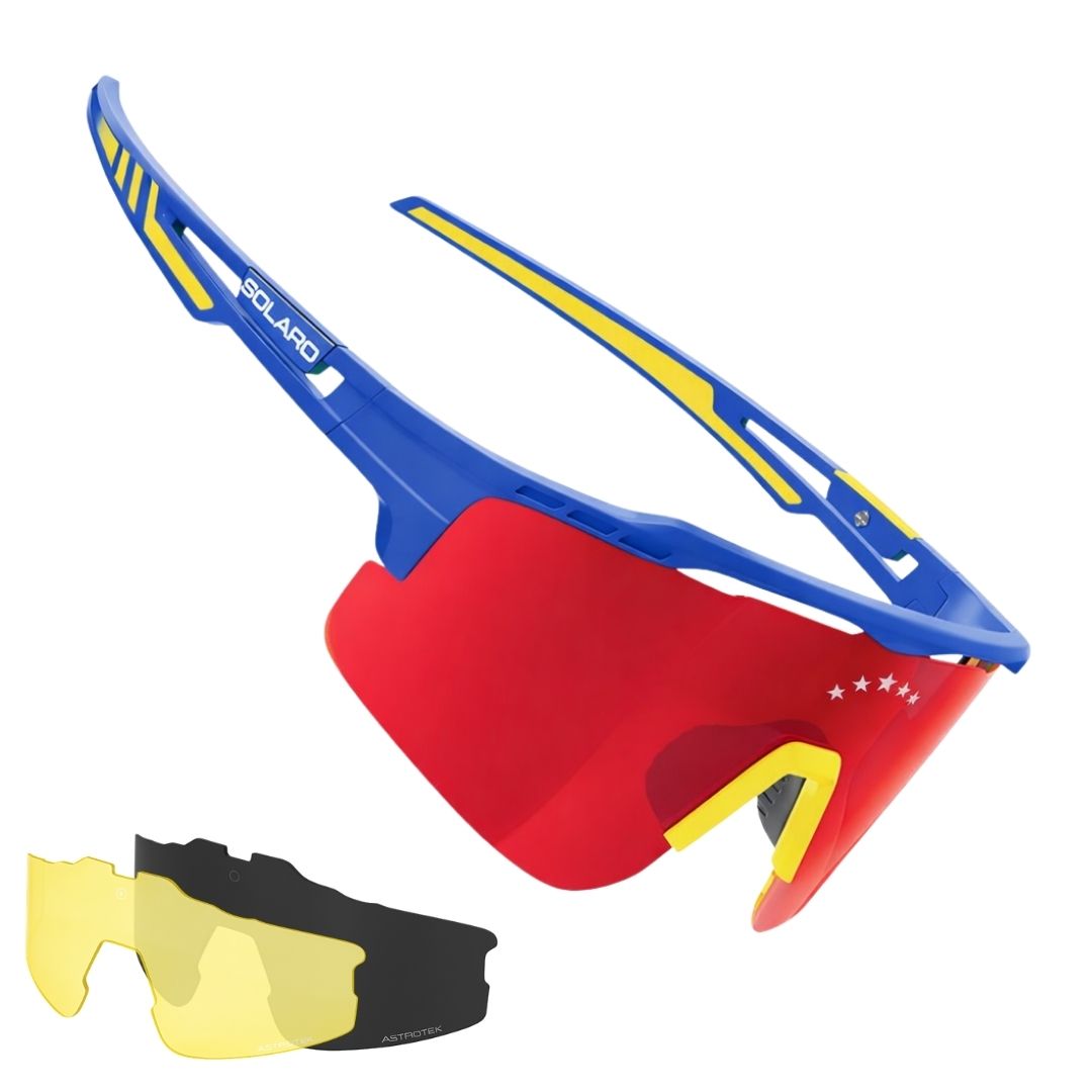 Abreu National Pride baseball sunglasses, designed by Wilyer Abreu in support of Venezuela's win at the World Baseball Classic