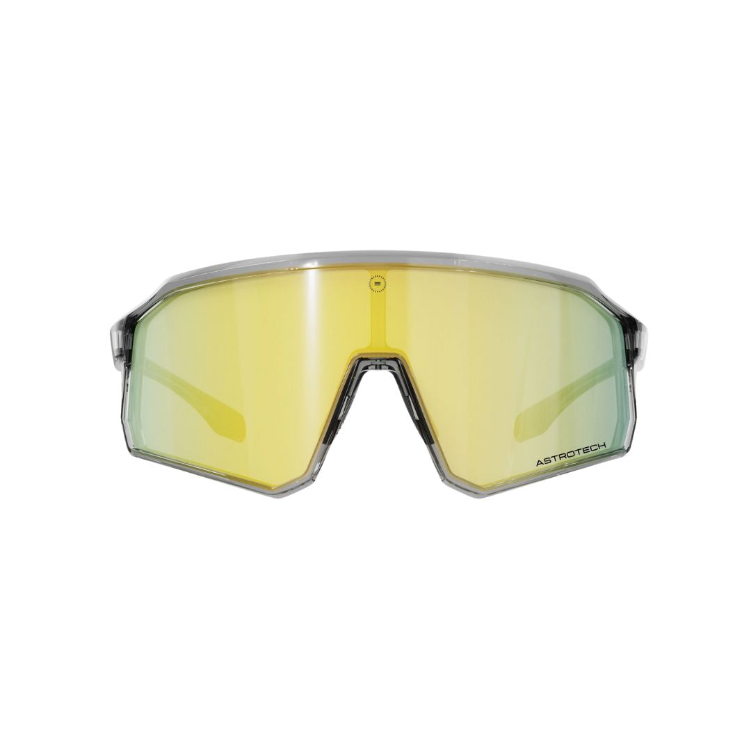 Solaro Shades Pluto youth baseball sunglasses in Midas – sports eyewear for athletes.