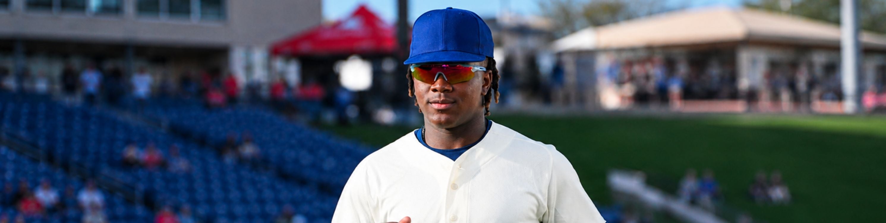Jesus Made of the Milwaukee Brewers in Solaro Shades Nova Baseball sunglasses