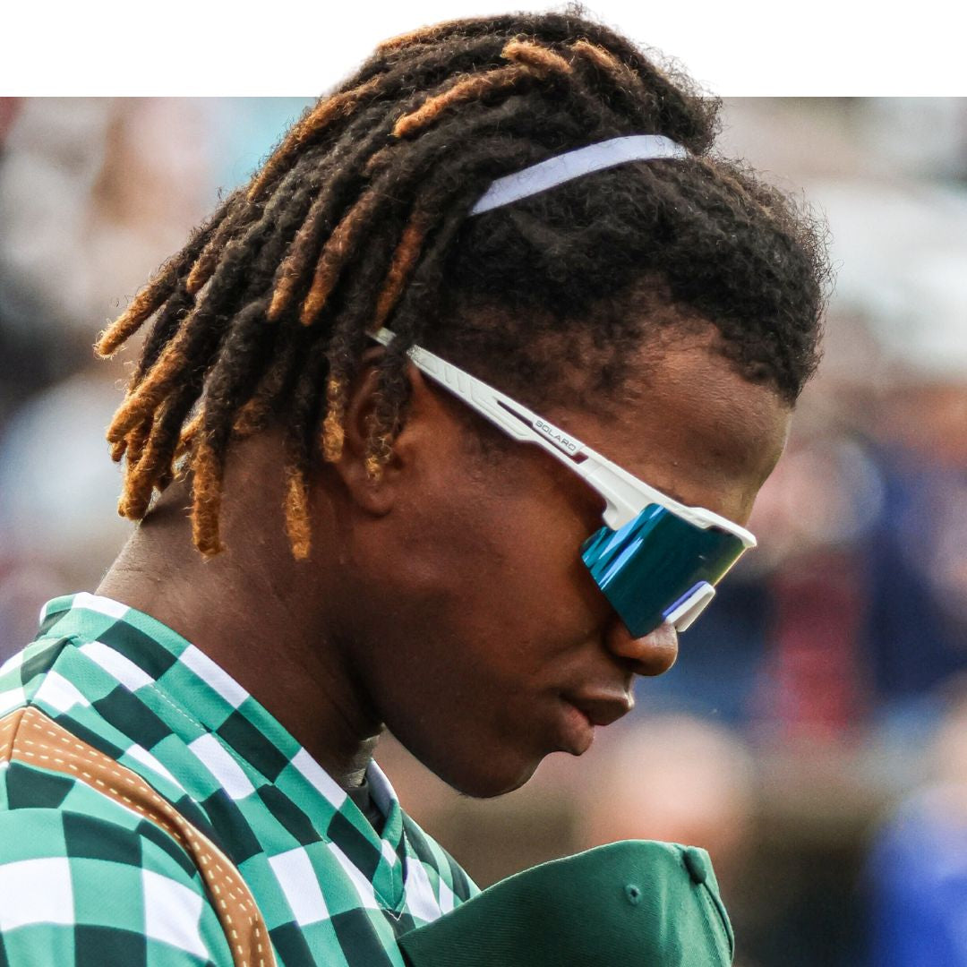 Jesus Made of the Milwaukee Brewers in the Solaro Shades Baseball Sunglasses. Jesus is the top prospect in baseball.
