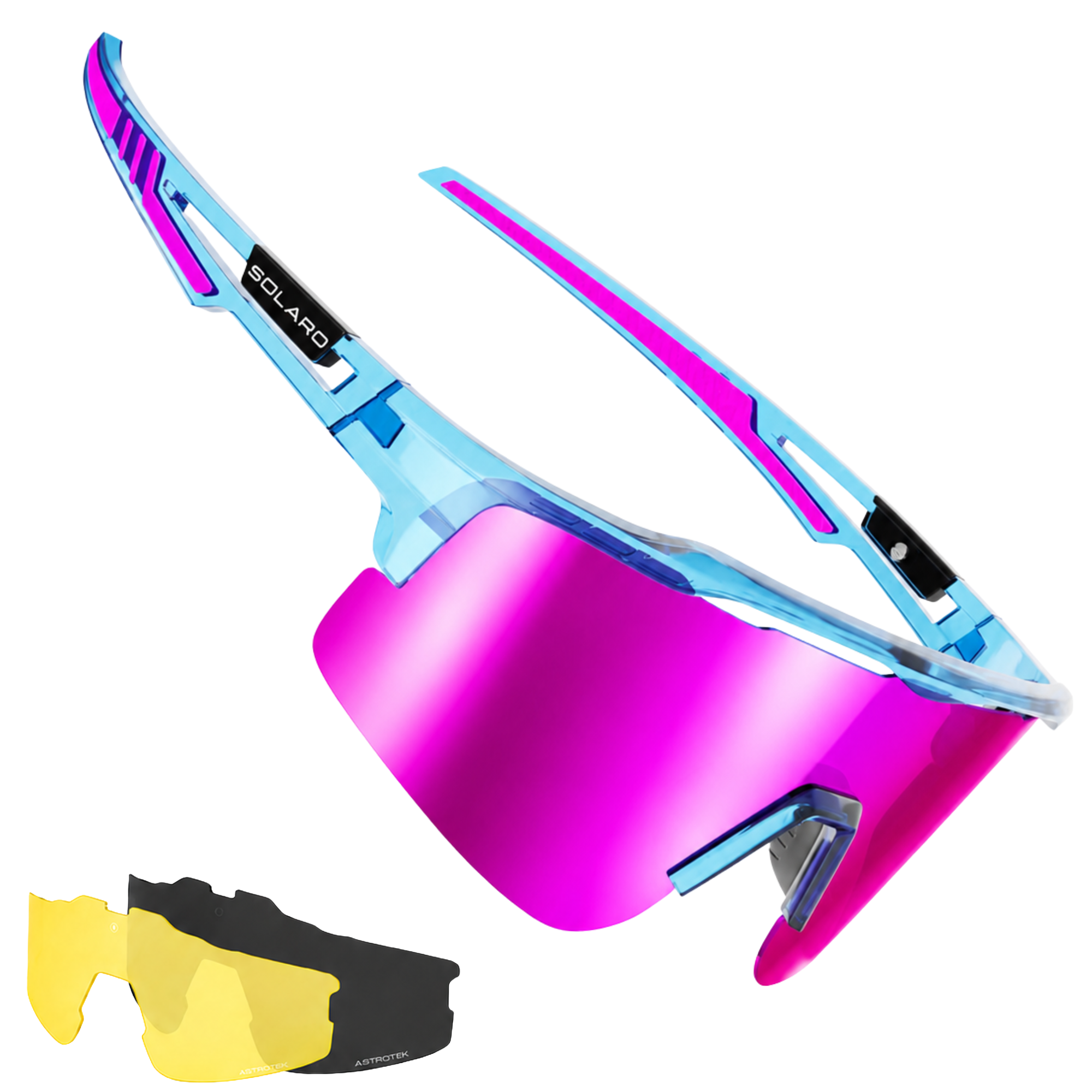サンシロー　パステルカラー　ソフビ Cotton Candy | Premium Baseball and Softball Sunglasses