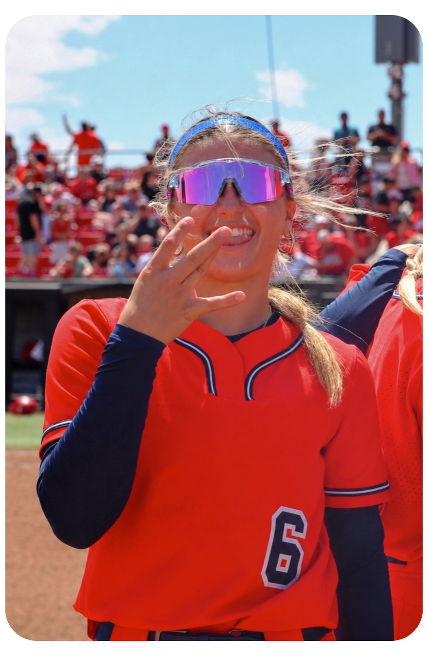 Athlete wearing Solaro sports sunglasses
