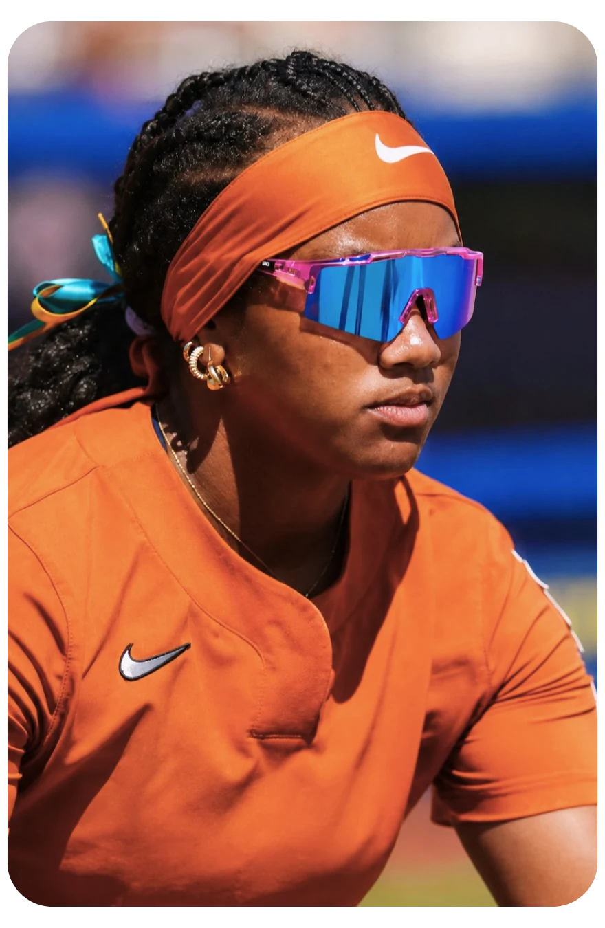 Athlete wearing Solaro sports sunglasses