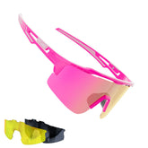 Solaro Shades Hot Pink baseball sunglasses, softball sunglasses, pickleball sunglasses and running sunglasses for athletes who want the best sunglasses for their sport. 