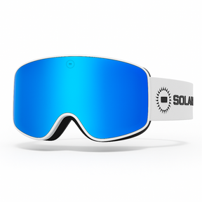 Solaro Shades ski goggles. Top rated Snow goggles with an interchangable lens for skiing at all times of day. Best snow goggles of 2025.