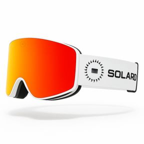 Solaro Shades ski goggles. Top rated Snow goggles with an interchangeable lens for skiing at all times of day. Best snow goggles of 2025.