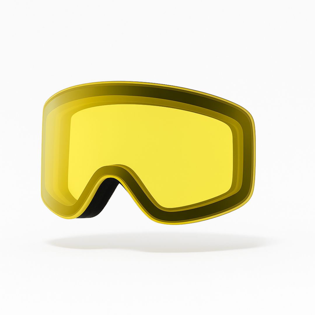 Solaro Shades ski goggles night lens. An extra magnetic low-light lens. 