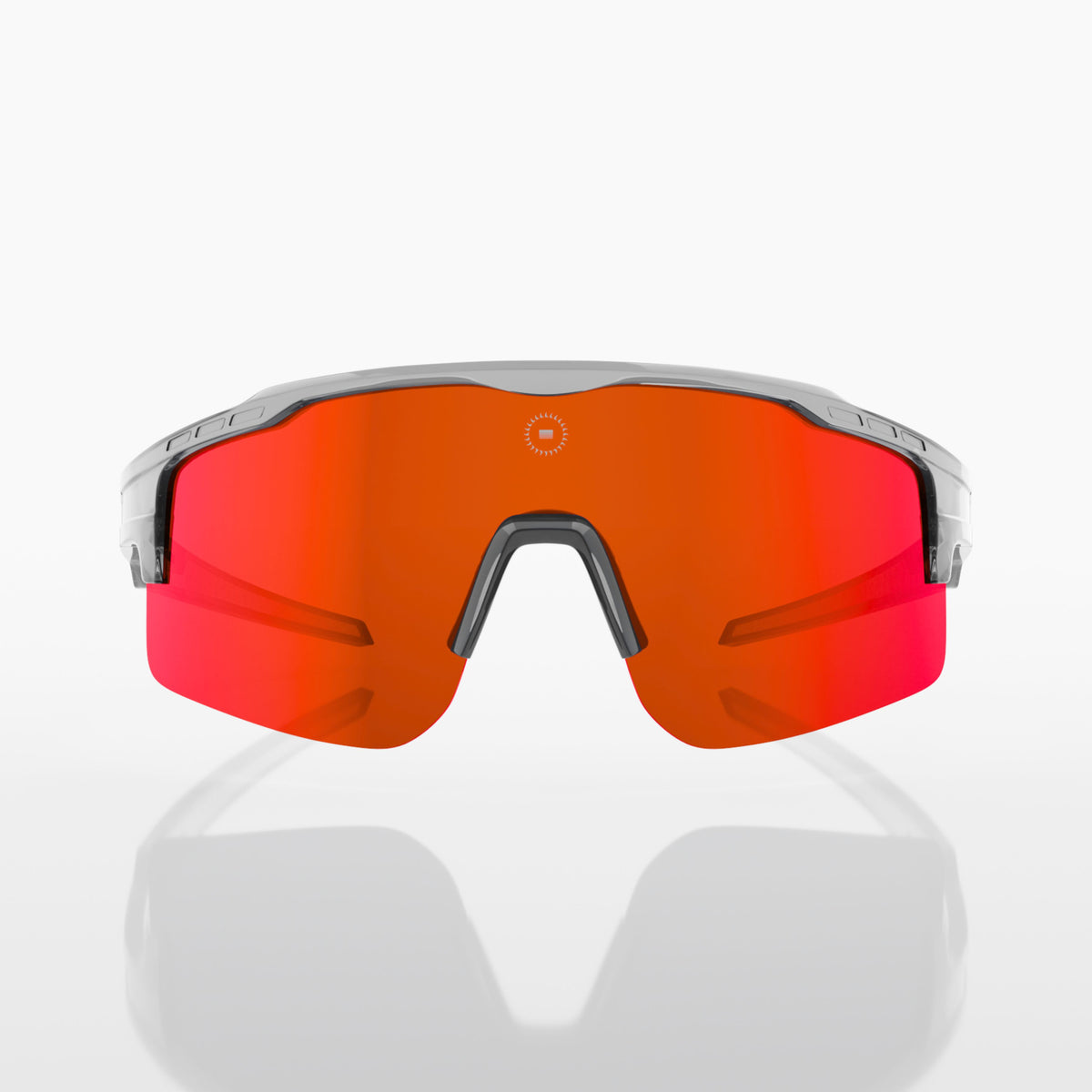 Solaro Shades Cosmos baseball sunglasses in Blaze – sports eyewear for athletes. 