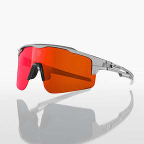 Solaro Shades Cosmos baseball sunglasses in Blaze – sports eyewear for athletes. 