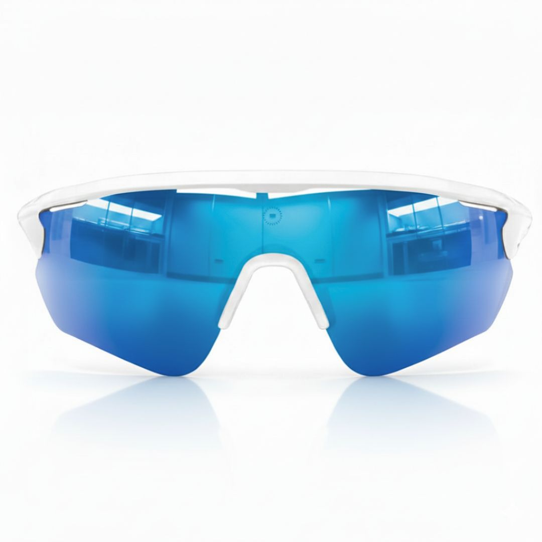 Solaro Shades baseball sunglasses. Pink and blue sports sunglasses for softball, running, and more. 