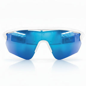 Solaro Shades baseball sunglasses. Pink and blue sports sunglasses for softball, running, and more. 