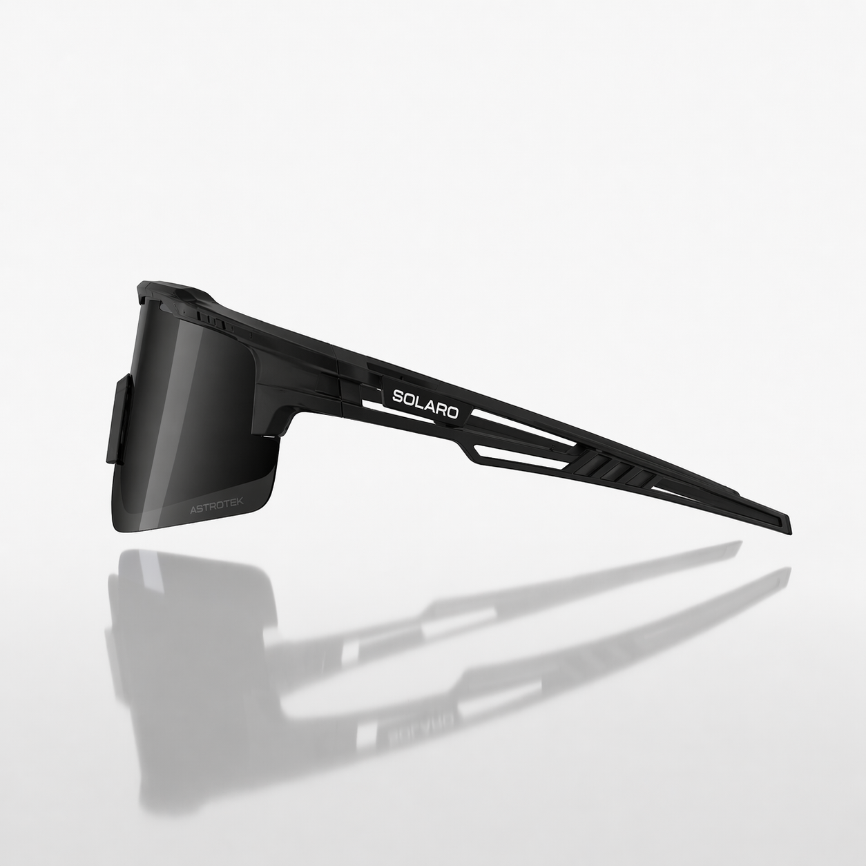 blackout baseball sunglasses from Solaro Shades, great for running, softball and more. 