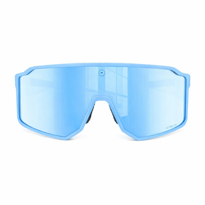 Solaro Shades Carolina Jr youth sports sunglasses with a carolina blue body and lens.