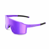 Youth Solaro Shades Jamberry Jr. Purple sunglasses with black arms on a white background