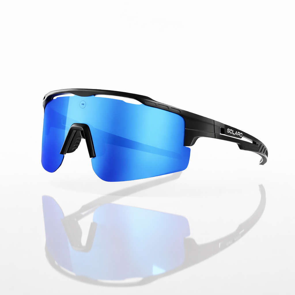 Midnight Blue Blaze Cosmos | Premium Baseball and Softball Sunglasses Midnight Blue Blaze Cosmos | Premium Baseball and Softball Sunglasses