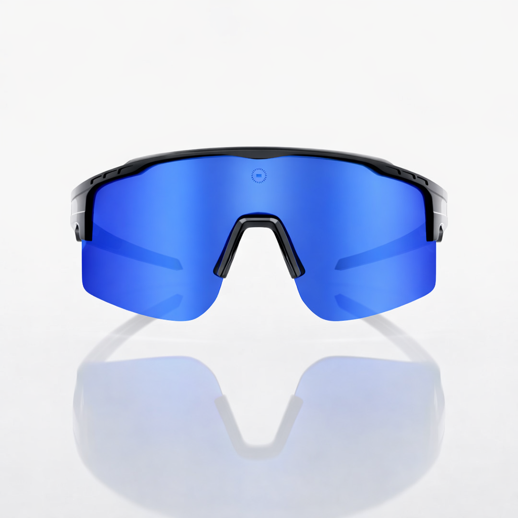 Midnight Blue Blaze Cosmos | Premium Baseball and Softball Sunglasses Midnight Blue Blaze Cosmos | Premium Baseball and Softball Sunglasses