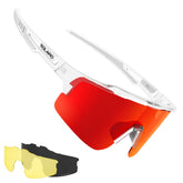 Solaro Shades sports sunglasses. Designed as the #1 baseball sunglasses. These are the red runner colorway. 