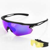 Solaro Shades baseball sunglasses. Pink and blue sports sunglasses for softball, running, and more. 