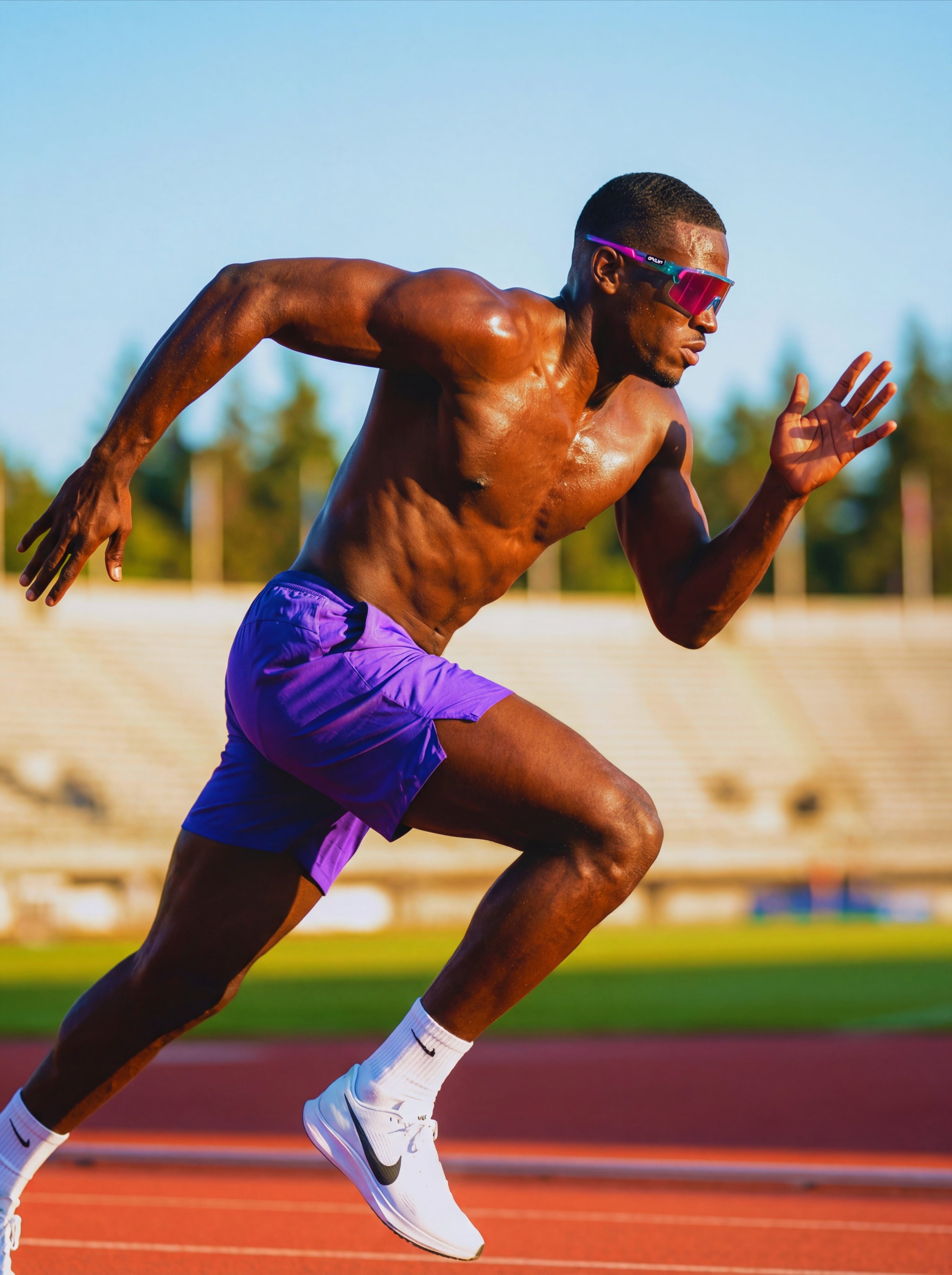 Solaro Shades baseball sunglasses worn by Jamar Jackson
