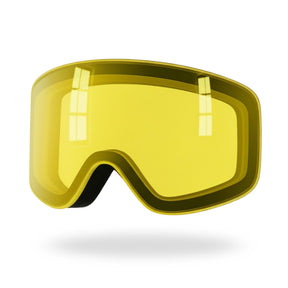 Solaro Shades ski goggles, the top-rated value in Ski Goggles according to expert skiing professionals.  Each style has an interchangable night lens.