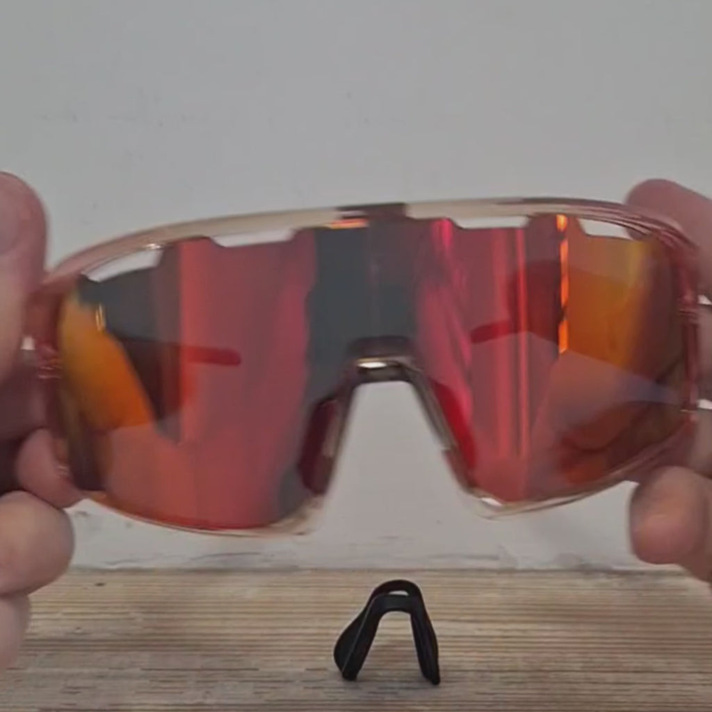 Solaro Shades Breakaway baseball sunglasses in Autumn Breeze – sports eyewear for athletes