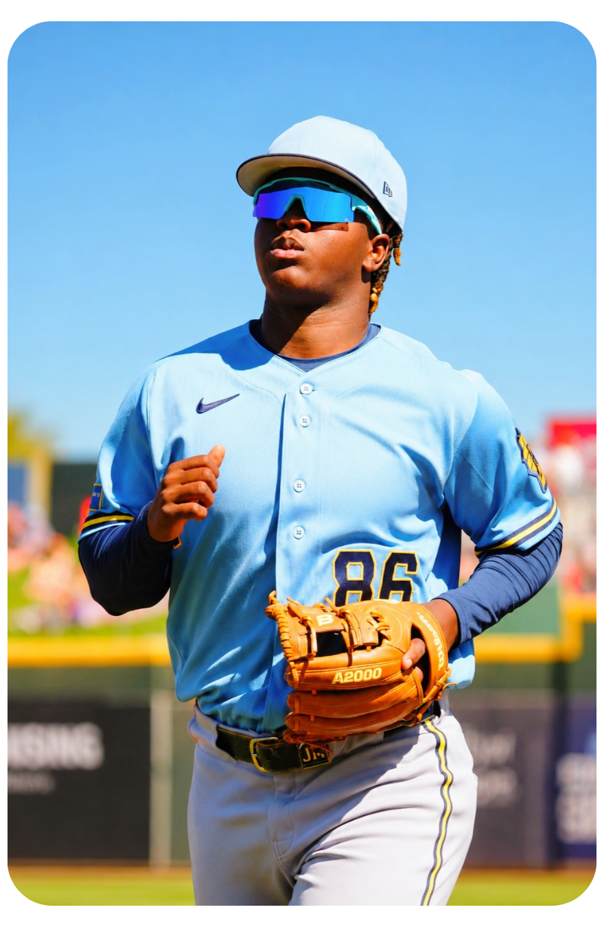 Athlete wearing Solaro sports sunglasses